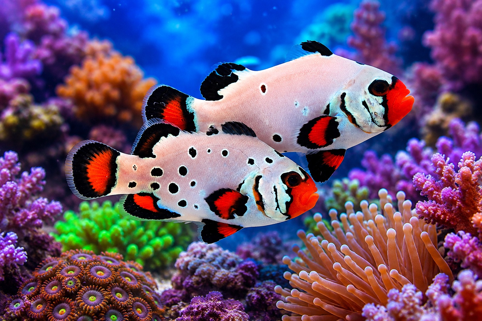 Frostbite exotic clownfish